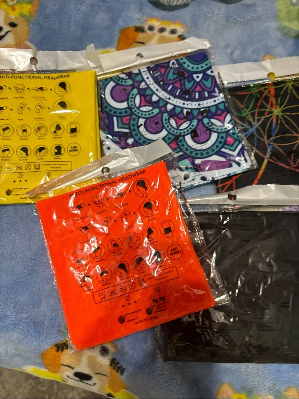 Colorful Patterned headwear